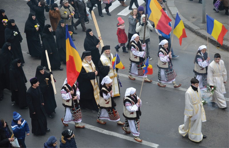 Cei doi ierarhi, pelerini pe Calea Domnească, Galați, noiembrie 2016